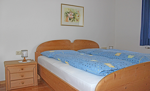 Camera doppia - appartamenti Trojer